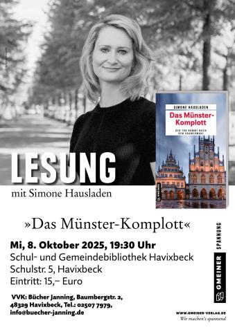 Kommissar Dietrich ermittelt in Münster und Havixbeck
